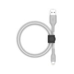 Cabo Lightning para USB-A + correia, prateado