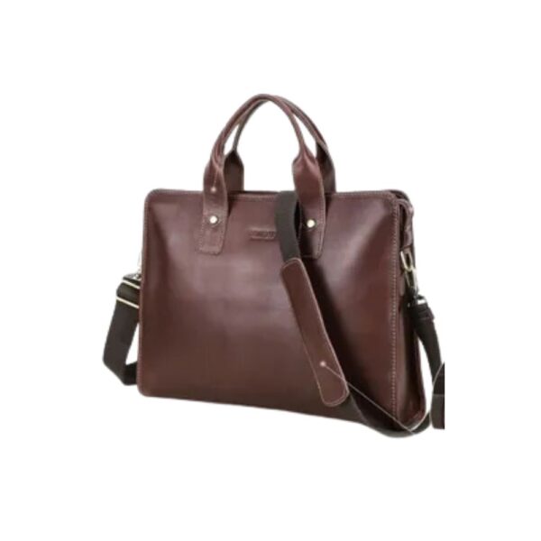 Bolsa Masculina Executiva em Couro Legítimo – Design Clássico e Profissionalismo