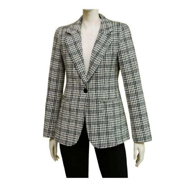 Women's Plaid Blazer