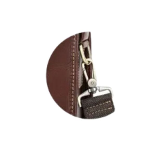 Bolsa Masculina Executiva em Couro Legítimo – Design Clássico e Profissionalismo - Imagem 3
