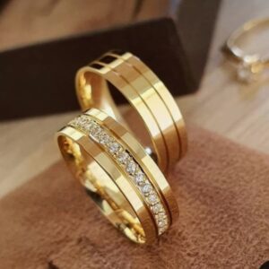 Aliança de Casamento - Ouro Italiano