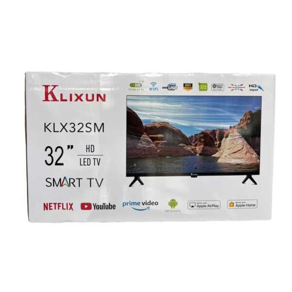 Klixun 32-inch Smart TV: HD Picture, Built-in Wi-Fi and Essential Apps - Image 4