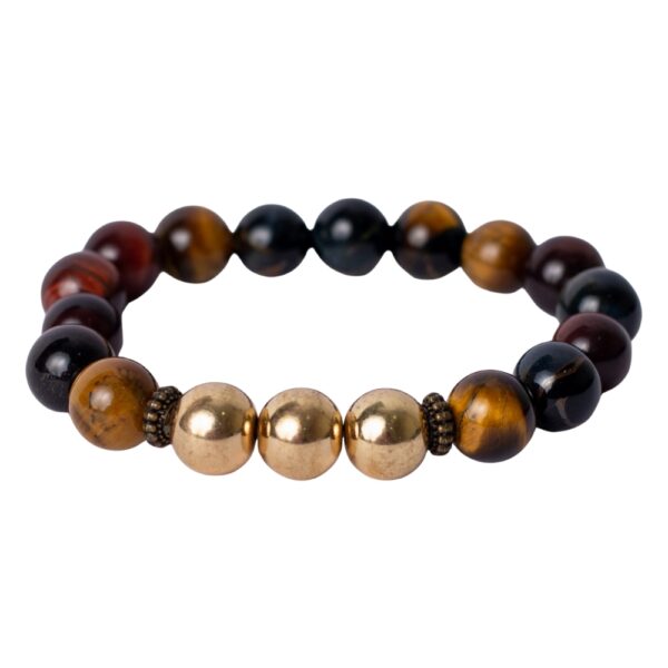 Pulseira Olho de Tigre 6mm: Proteção, Confiança e Estilo