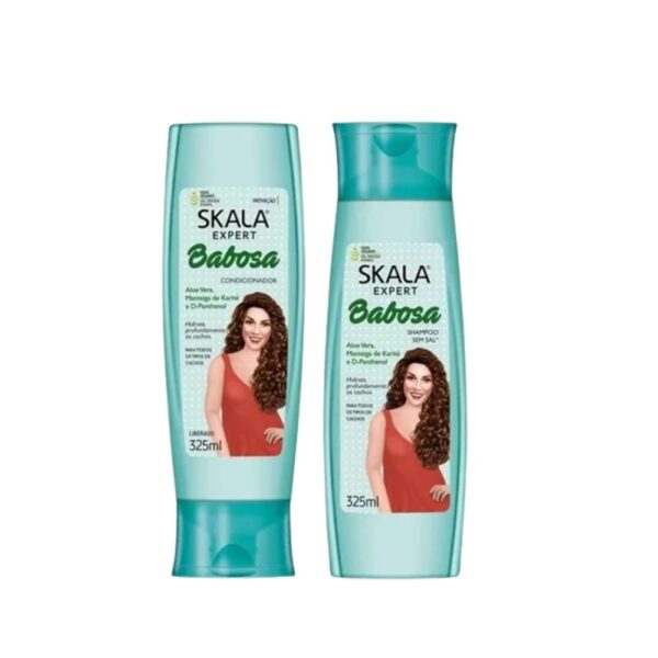 Kit Skala Expert Babosa – Shampoo 325ml + Condicionador 325ml - Imagem 2