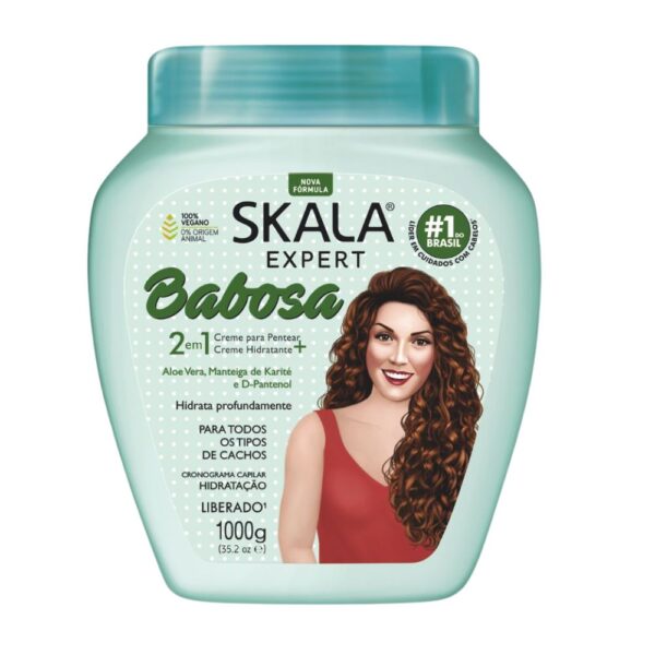 Skala Expert Babosa 2 em 1 Creme para Pentear e Hidratar - 1000g